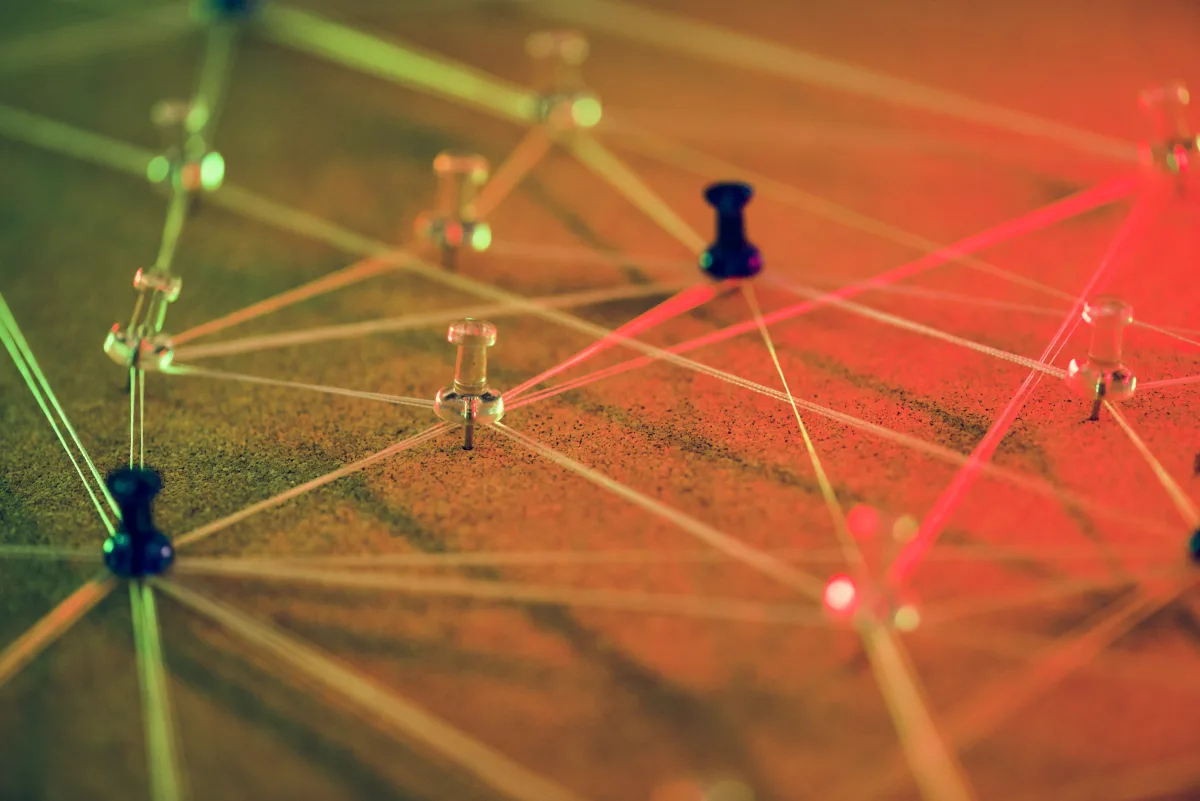 Network connections representing quality backlinks